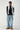 Men's Relaxed Wide Jeans in Snow Blue