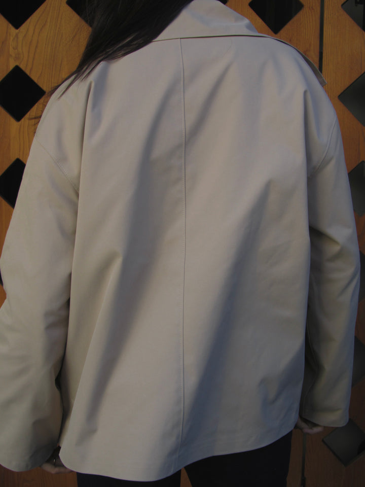 Women's Trench Coat in Warm Beige